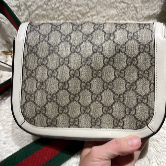 Authentic - Gucci Horsebit 1955 mini bag used 3 times. - Picture 8 of 10
